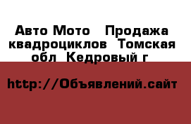 Авто Мото - Продажа квадроциклов. Томская обл.,Кедровый г.